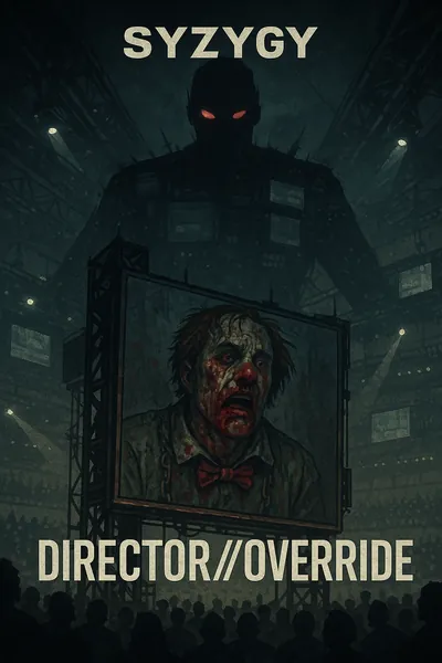 DIRECTOR//OVERRIDE artwork from NO EXIT ARCADE: THE CLOWN GAME SHOW