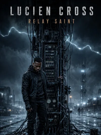 THE RELAY SAINT artwork from NO IDLE SPEED — Lucien Cross